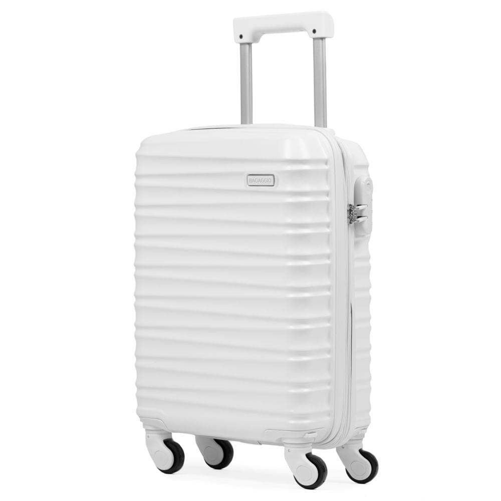 Mala de Bordo PP ABS 4 Rodas Saint Romain Branca - 2