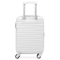 Mala de Bordo PP ABS 4 Rodas Saint Romain Branca