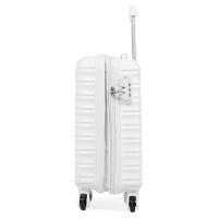 Mala de Bordo PP ABS 4 Rodas Saint Romain Branca - 5