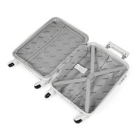 Mala de Bordo PP ABS 4 Rodas Saint Romain Branca - 9