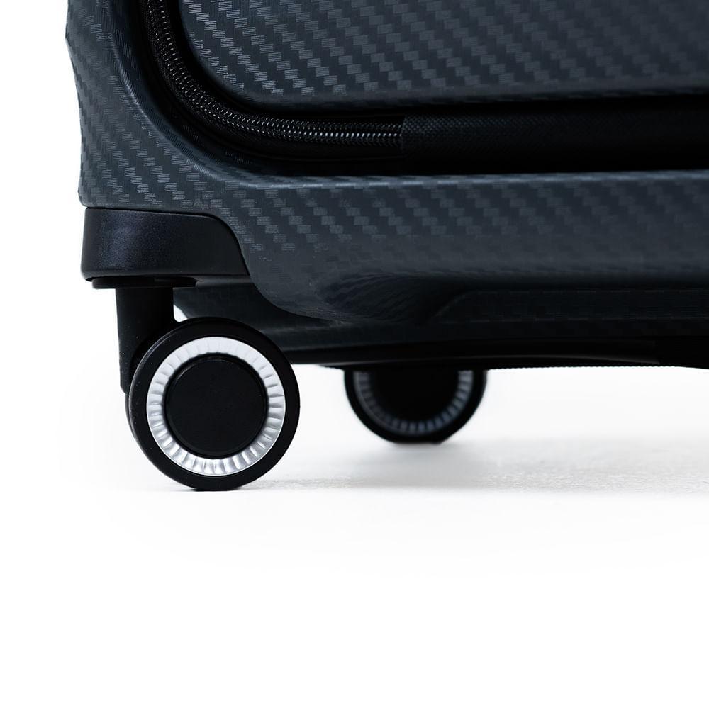 Mala de Bordo Polipropileno 4 Rodas SwissOne Genebra Cinza - 7