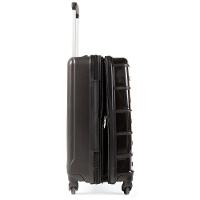 Mala de Bordo Polipropileno 4 Rodas Suissewin Montreux Preto - 5