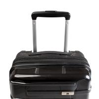 Mala de Bordo Polipropileno 4 Rodas Suissewin Montreux Preto - 6