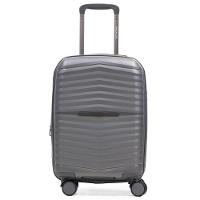 Mala de Bordo de Polipropileno 4 Rodas Hong Kong Cinza - 1