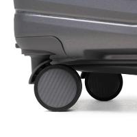 Mala de Bordo de Polipropileno 4 Rodas Hong Kong Cinza - 8