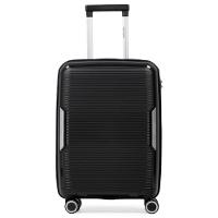 Mala De Bordo de Polipropileno 4 Rodas Malta Preto - 1