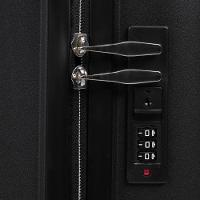 Mala De Bordo de Polipropileno 4 Rodas Malta Preto - 2