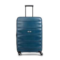 Mala de Bordo Polipropileno 4 Rodas Genebra II Verde e Preta - 1