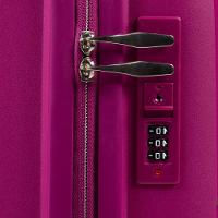 Mala De Bordo de Polipropileno 4 Rodas Malta Rosa escuro - 2