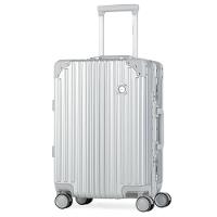 Mala de Bordo de Policarbonato 4 Rodas Kyoto II Prata - 2