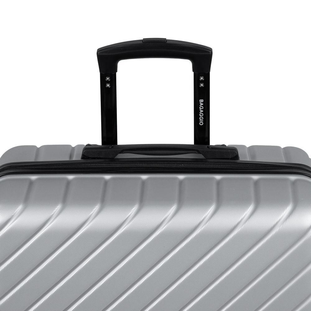 Mala Grande ABS 4 Rodas Detroit Prata - 2