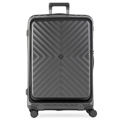 Mala Grande Abs 4 Rodas Barcelona Cinza