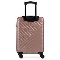 Mala de Bordo Abs 4 Rodas Detroit Rose/Preto - 3