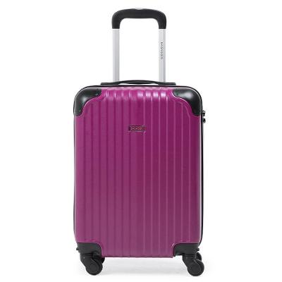 Mala de Bordo ABS 4 Rodas Bagaggio Turquia 20" Rosa Escuro