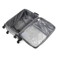 Mala Grande Poliéster 4 Rodas Suissewin Verbier Cinza - 8