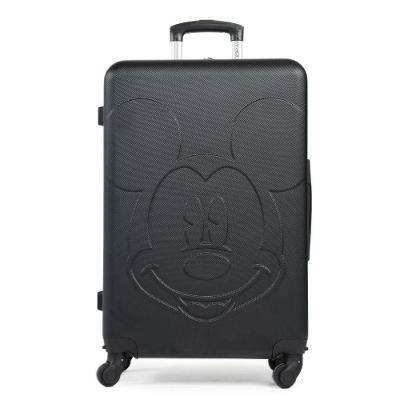 Mala Média Abs 4 Rodas Mickey 3D Preta