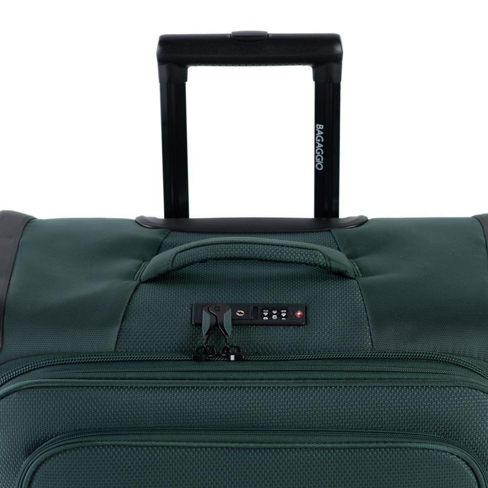 Mala Grande Poliéster 4 Rodas Zurique Verde - 4