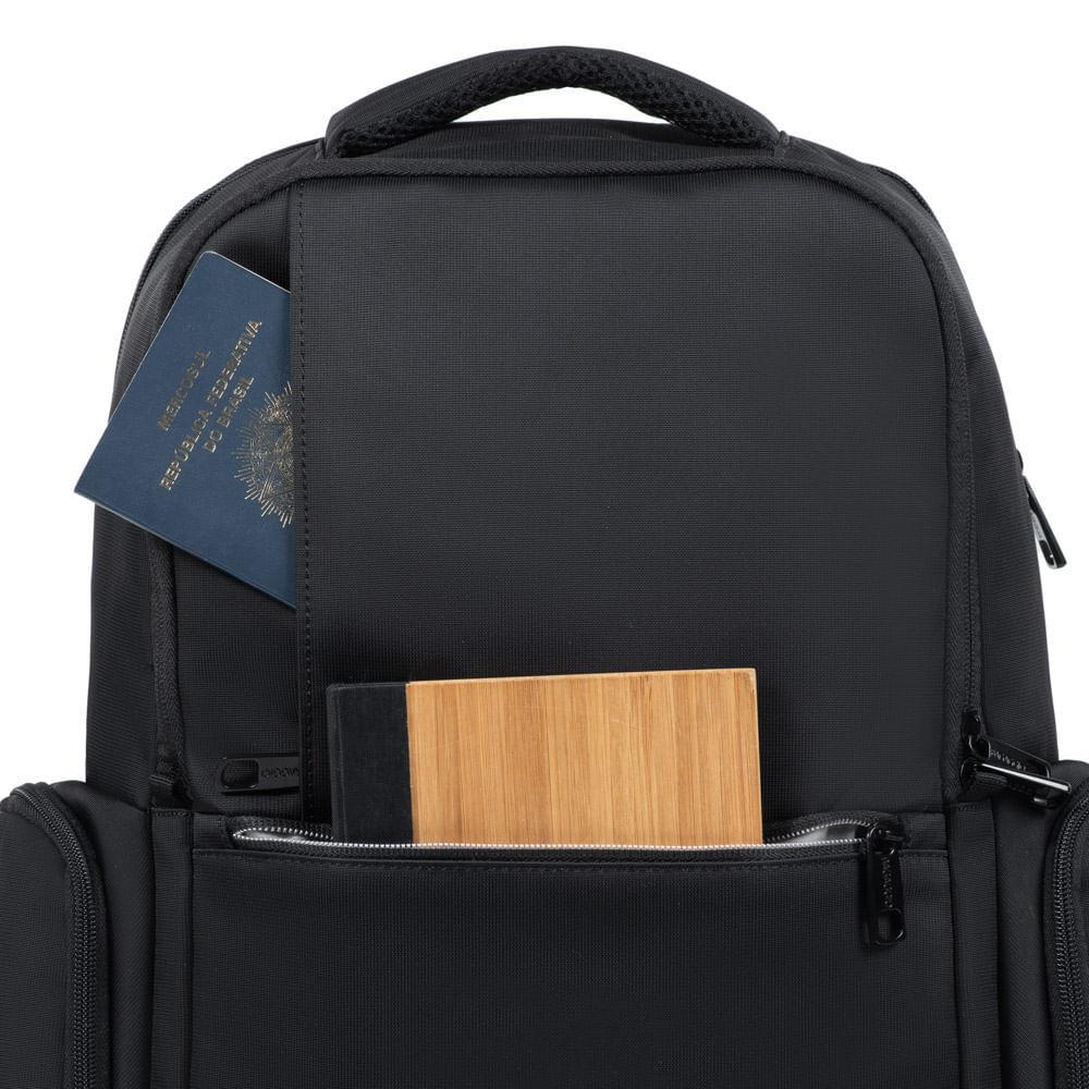 Mochila Executiva Para Notebook Royale Preta - 5