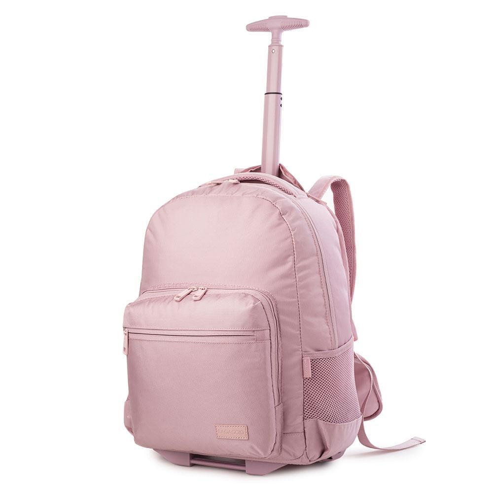 Mochila com Rodas Studio Executiva Para Notebook Rose - 2