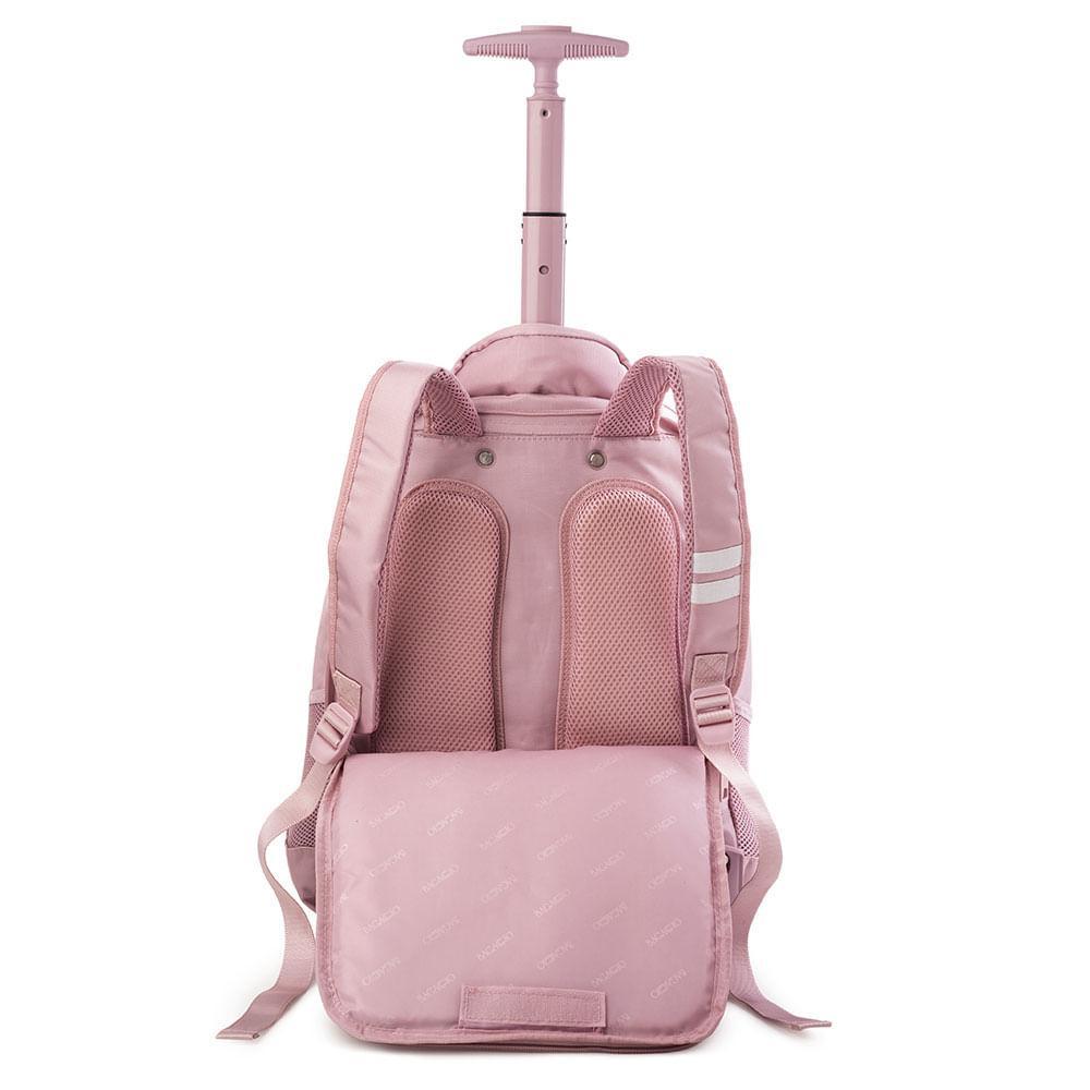 Mochila com Rodas Studio Executiva Para Notebook Rose - 3
