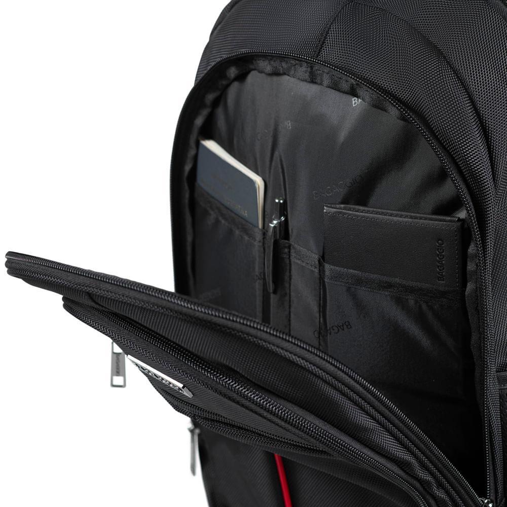Mochila Masculina para Notebook Fusion Preta - 10