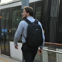 Mochila Masculina Grande Executiva Notebook Street Preta - 10