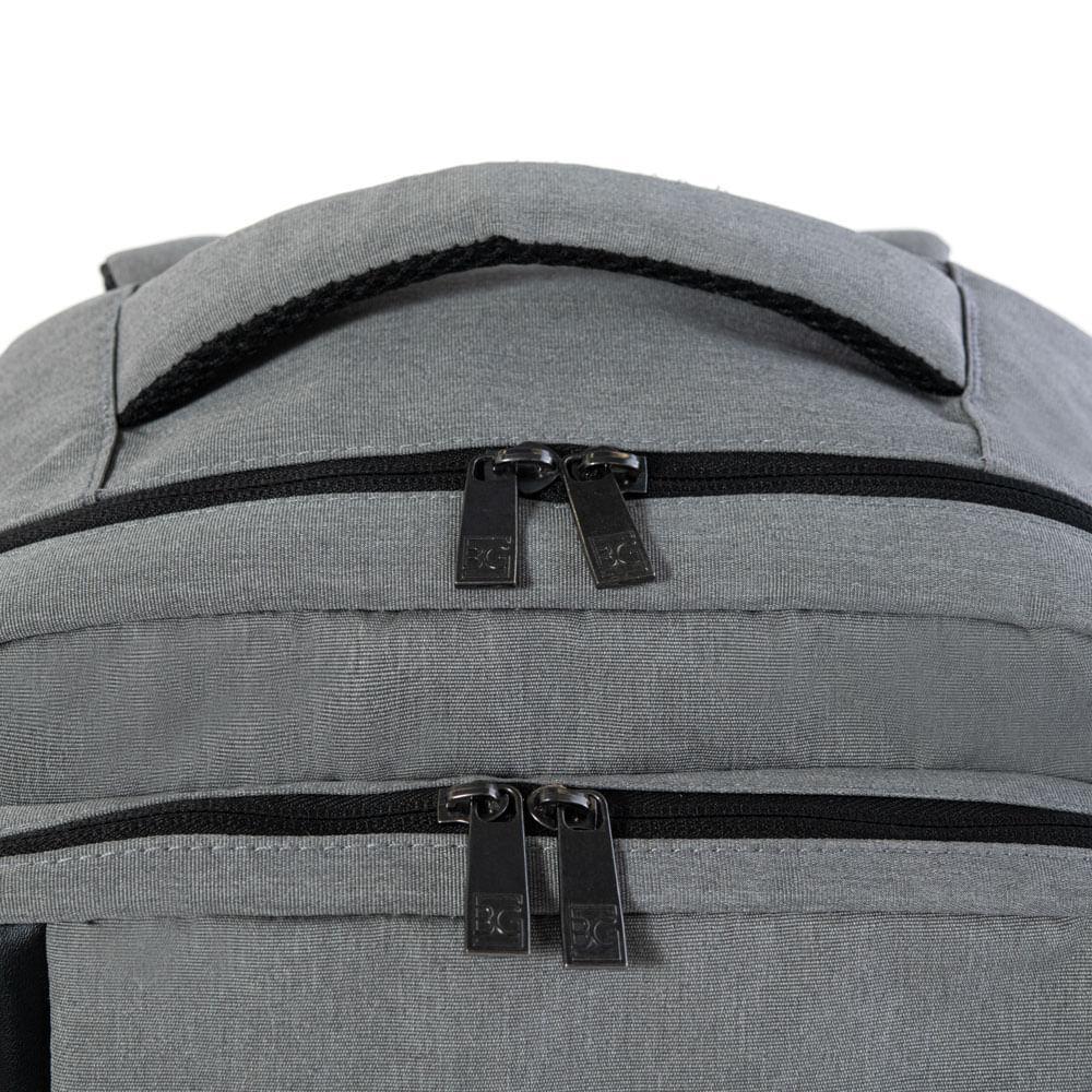 Mochila Masculina Executiva Smart Urban para Notebook Cinza - 6