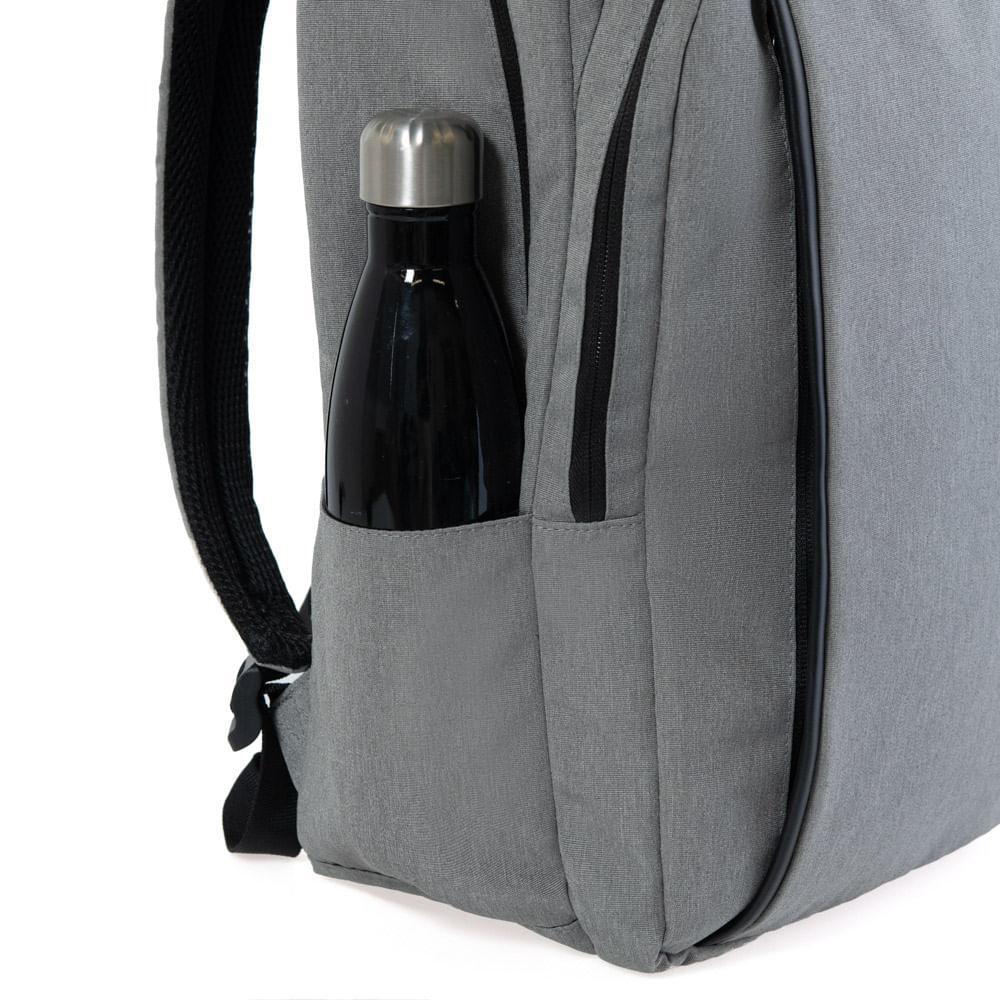 Mochila Masculina Executiva Smart Urban para Notebook Cinza - 7