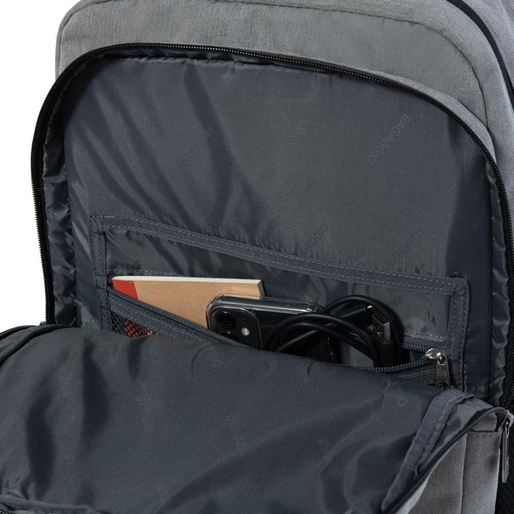 Mochila Masculina Executiva Smart Urban para Notebook Cinza - 9