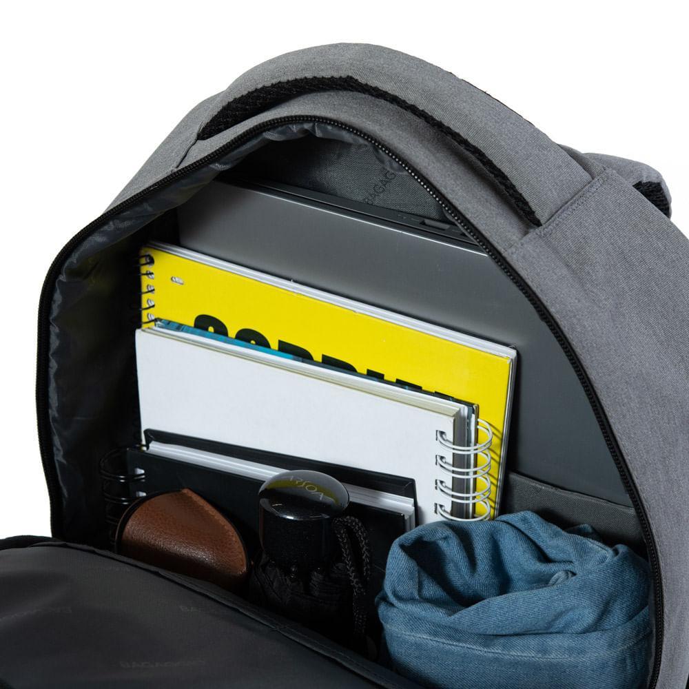 Mochila Masculina Executiva Smart Urban para Notebook Cinza - 10