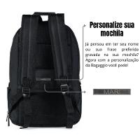 Mochila Masculina Executiva para Notebook Urban Preta - 5