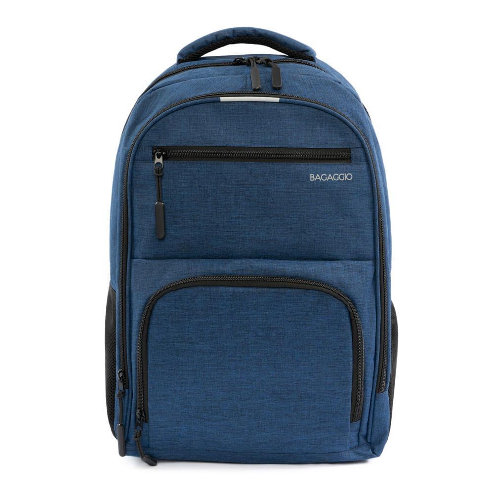 Mochila Masculina Executiva para Notebook México Azul Escura - 1