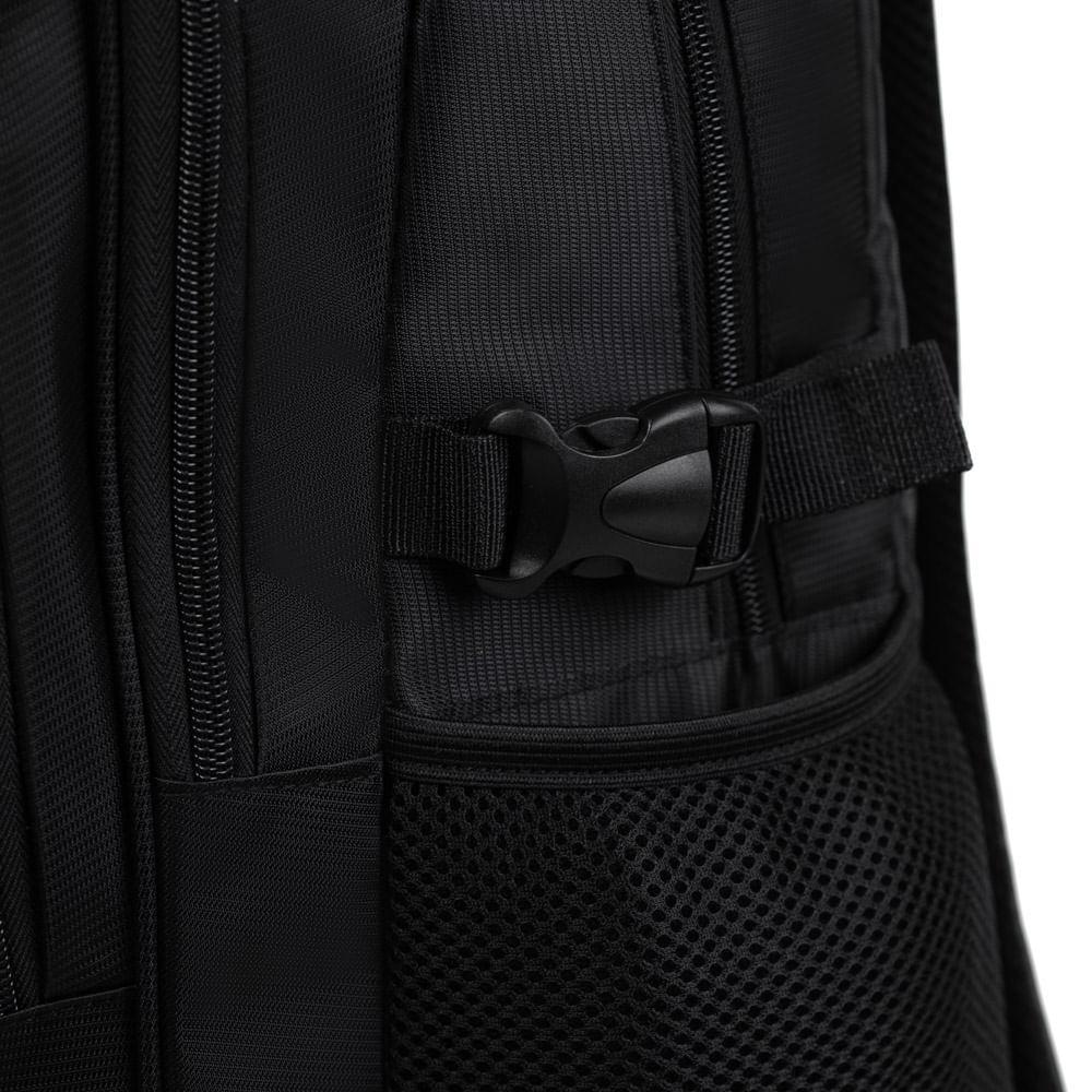 Mochila Masculina Executiva para Notebook Tech Preta - 6