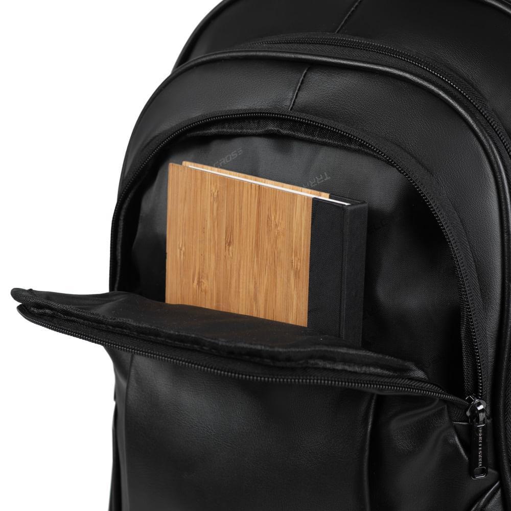 Mochila Masculina Executiva para Notebook Cooper Preta - 6