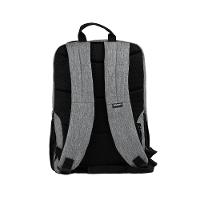 Mochila Masculina Executiva Para Notebook City Block Cinza - 3