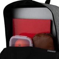 Mochila Masculina Executiva Para Notebook City Block Cinza - 10