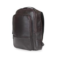 Mochila Masculina Executiva de Couro para Notebook Joá Café - 2