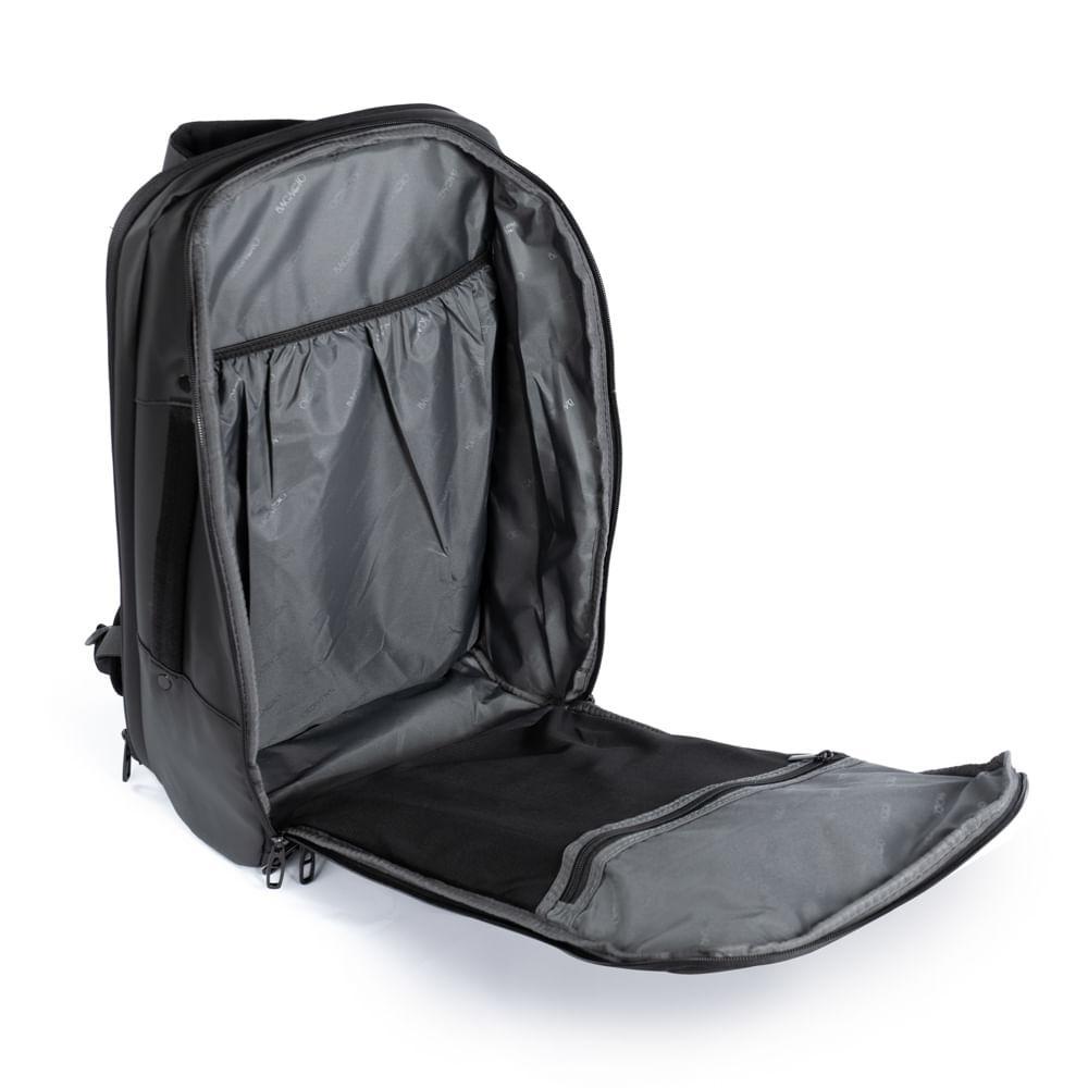 Mochila Masculina Executiva Notebook Advanced Grande Preta - 6