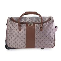 Bolsa de Viagem Feminina Com Rodas Marsala II Marrom - 1
