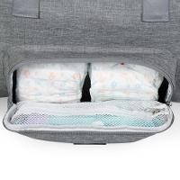 Bolsa Maternidade Totti Cinza - 7