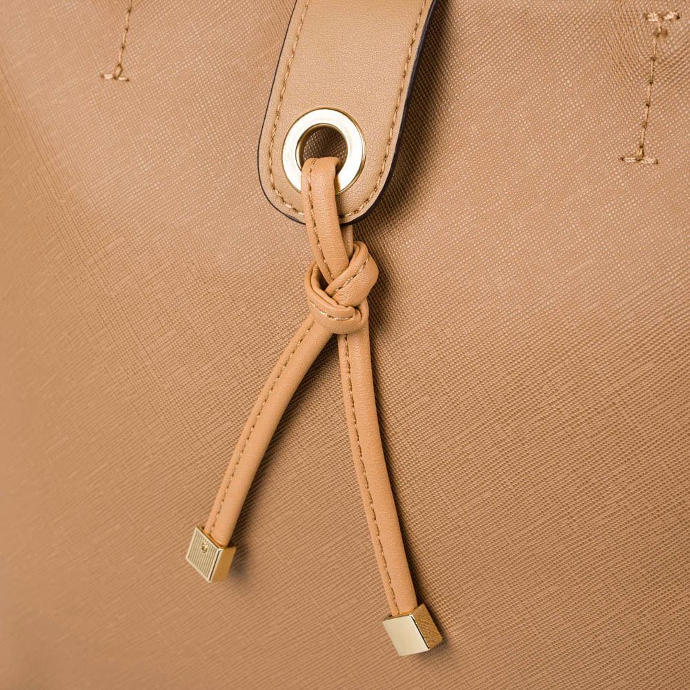 Bolsa Feminina Tote Grande Lina Bege - 6