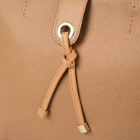 Bolsa Feminina Tote Grande Lina Bege - 6