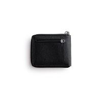 Carteira Masculina de Couro com Zíper Newton Saffiano Preto - 2