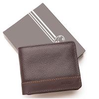 Carteira Masculina de Couro com Porta Cartão  Orange Café - 1