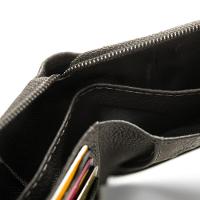 Carteira Masculina de Couro Zíper Porta Cartão Orange Café - 3