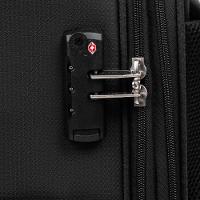 Mala Média Poliéster 4 Rodas Swiss One Verbier II Preto - 4