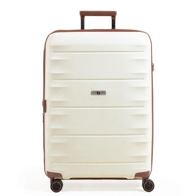 Mala Média Polipropileno 4 Rodas Suissewin Genebra II Branca