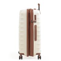 Mala Média Polipropileno 4 Rodas Suissewin Genebra II Branca