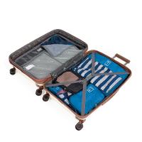 Mala Média Polipropileno 4 Rodas Suissewin Genebra II Branca - 6