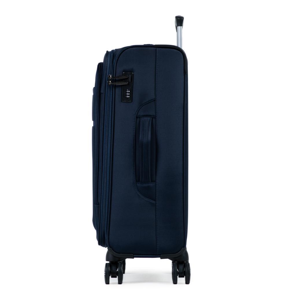 Mala Média Poliéster 4 Rodas Lyon Azul Escuro - 3